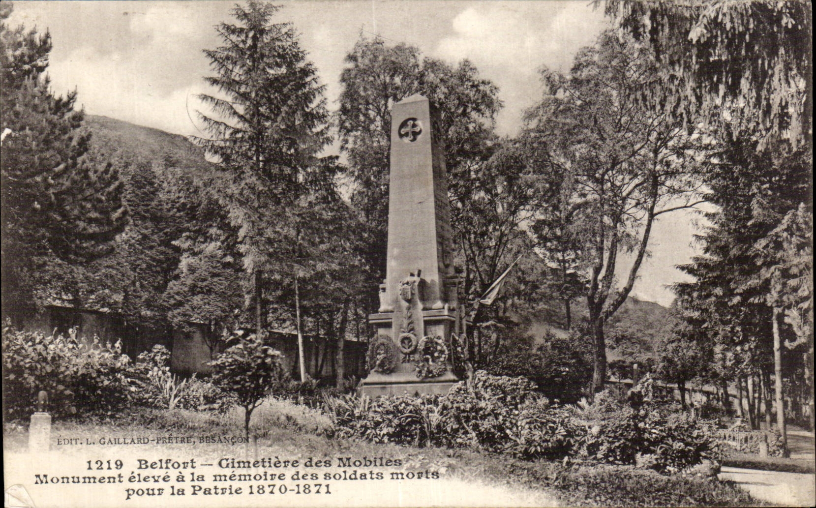 Belfort - Cimetiere des Mobilen - CPA 