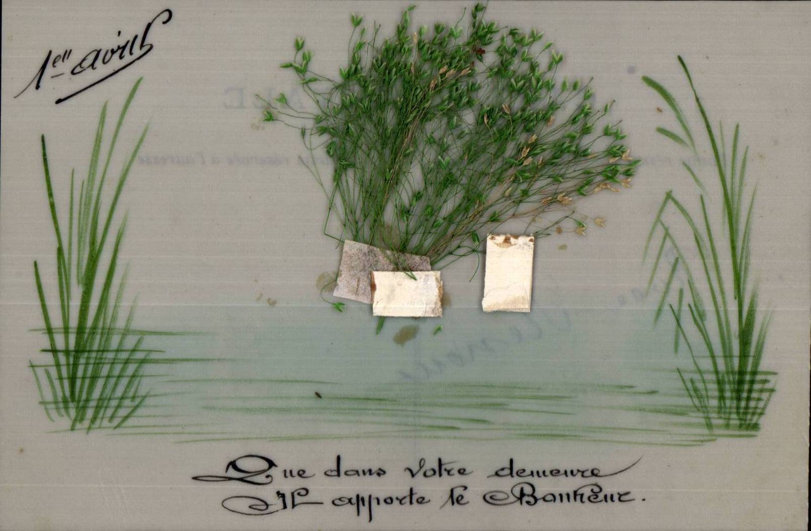 Festivals - Wishes - Poisson April - April Fool - CPA