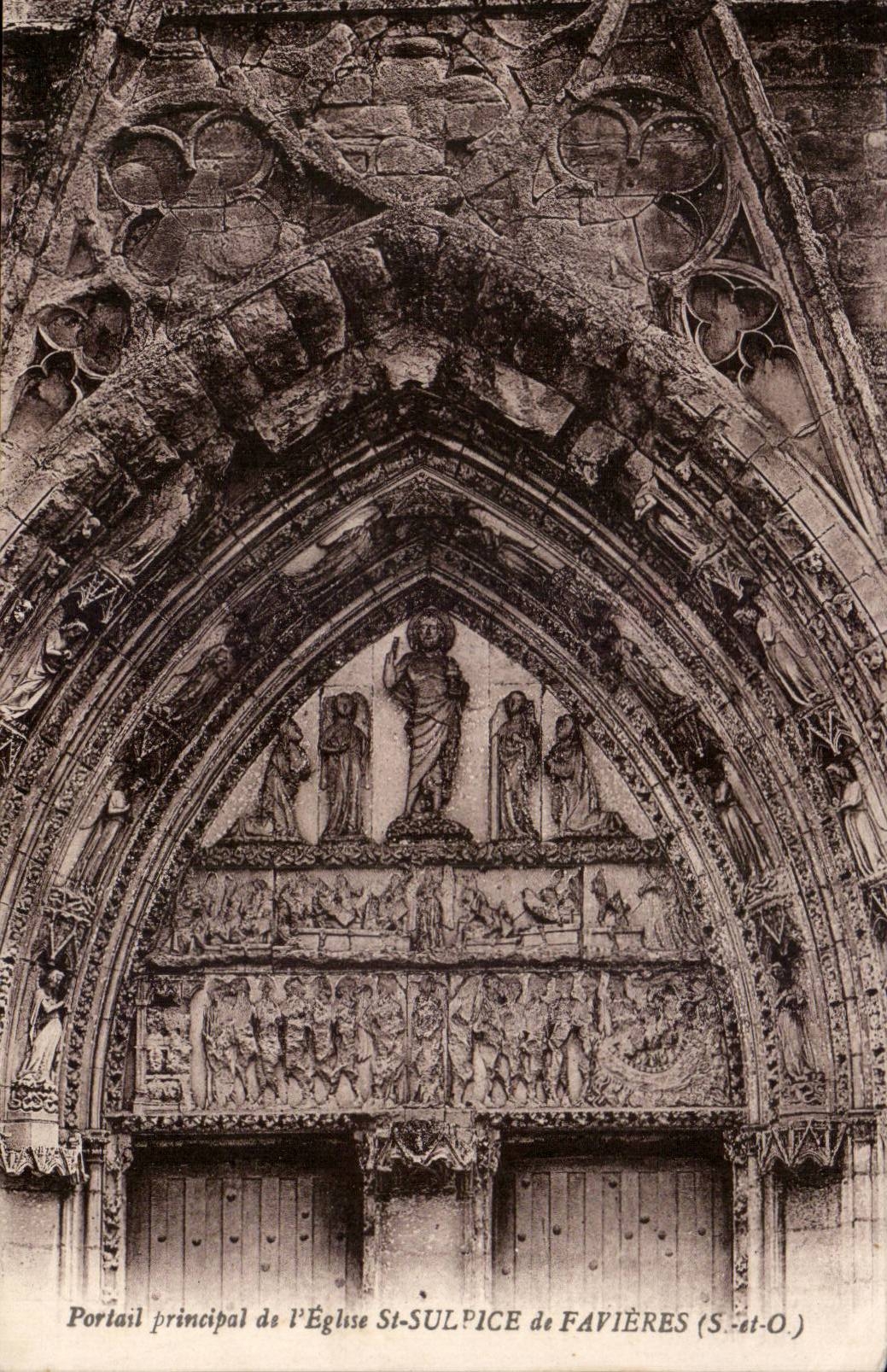 Favieres - L Eglise Saint Suplice - CPA