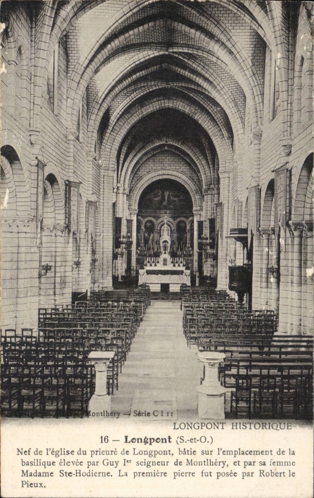 Longpont - L Eglise - CPA