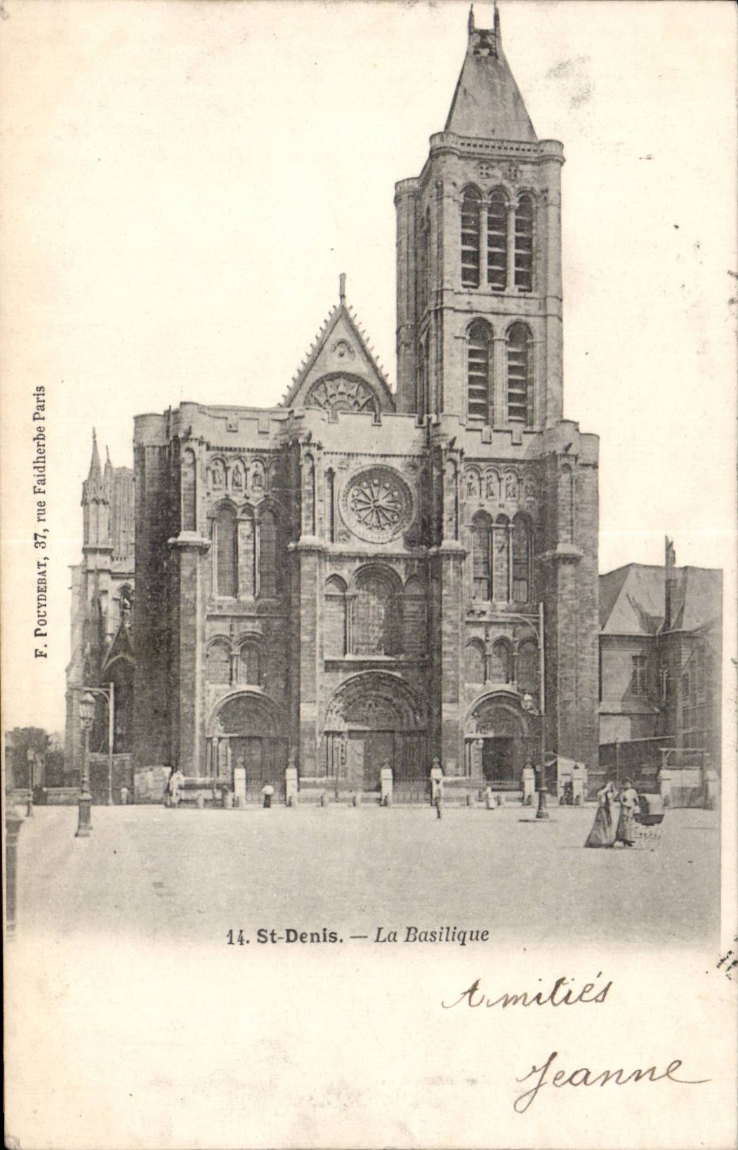 Saint Denis - the Basilica - CPA
