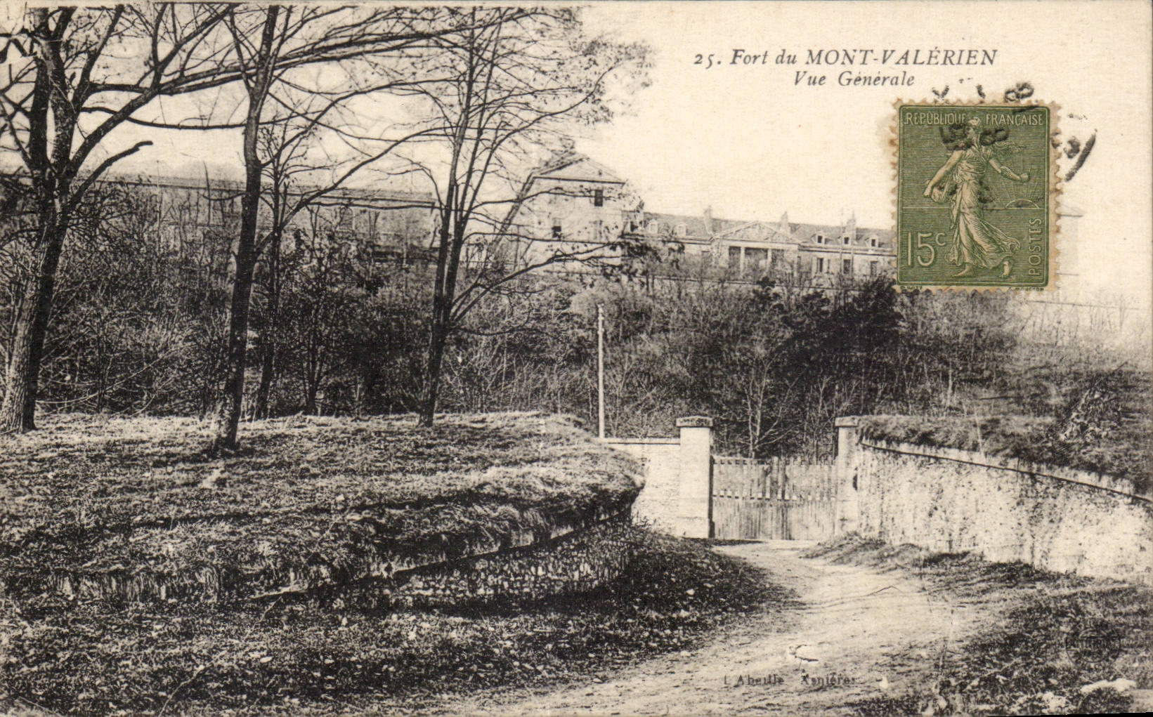Fort du Mont Valerien - View - CPA