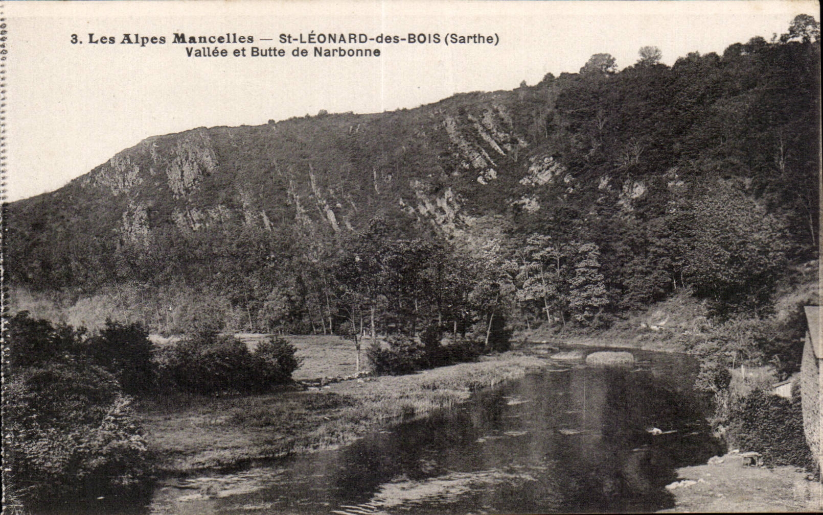 St Leonard of Wood - Valley and Ridges of Narbonne - CPA