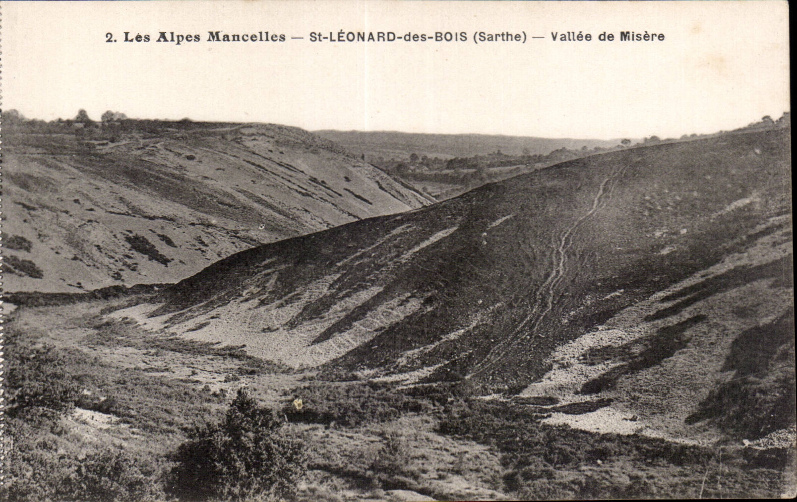 St Leonard of Wood - Valley of Misery - CPA