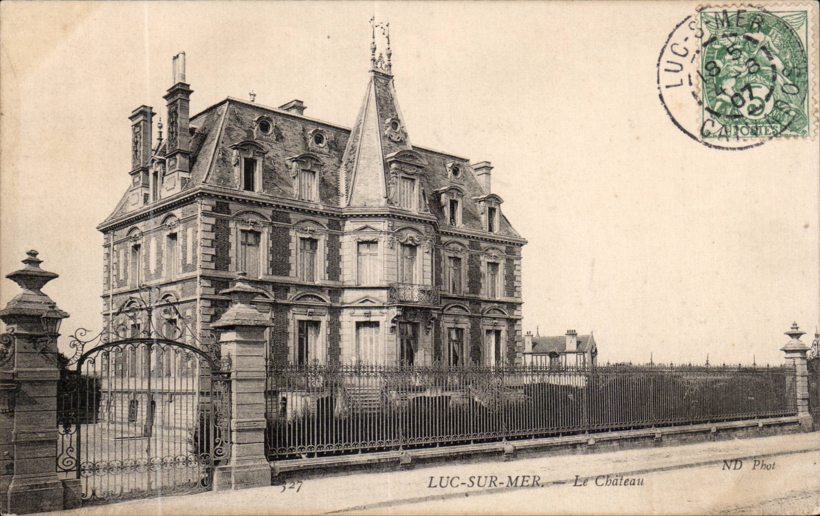 Lucas en el mar - el castillo - CPA