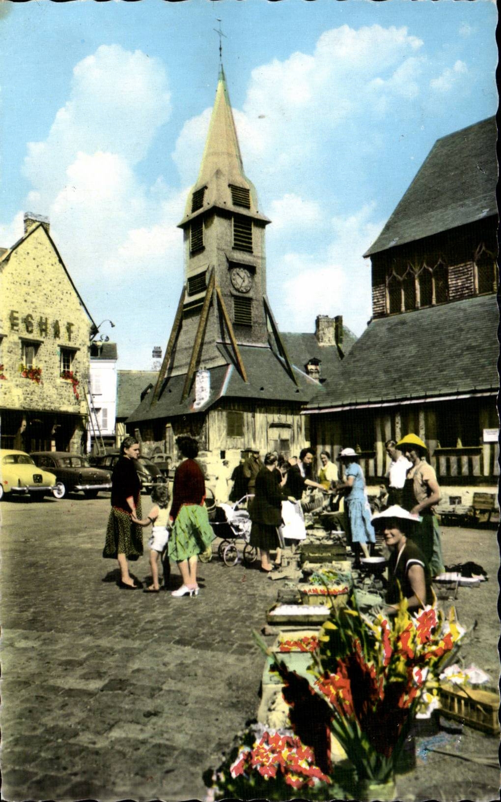 Honfleur - Clocher et Eglise Sainte Catherine - CPA