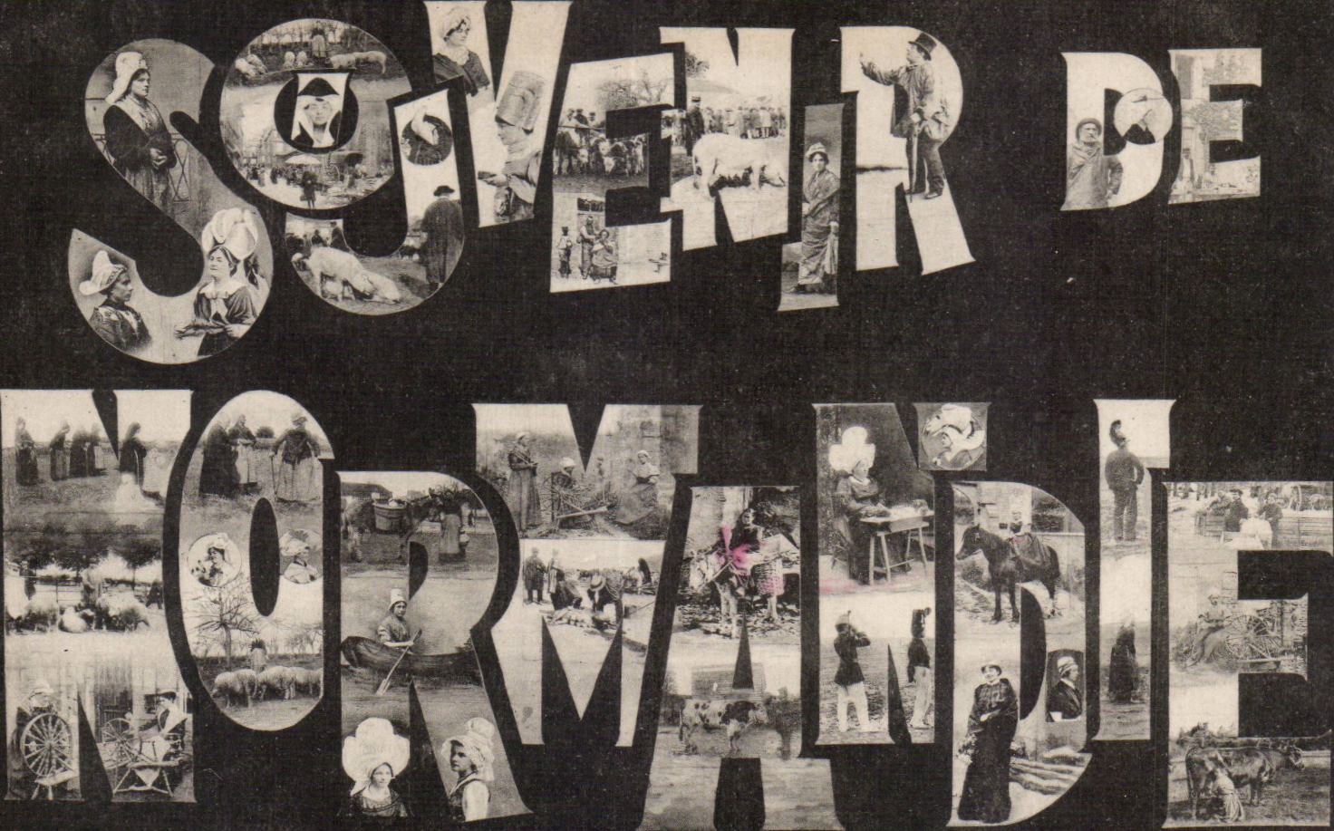 Souvenir of Normandy - CPA