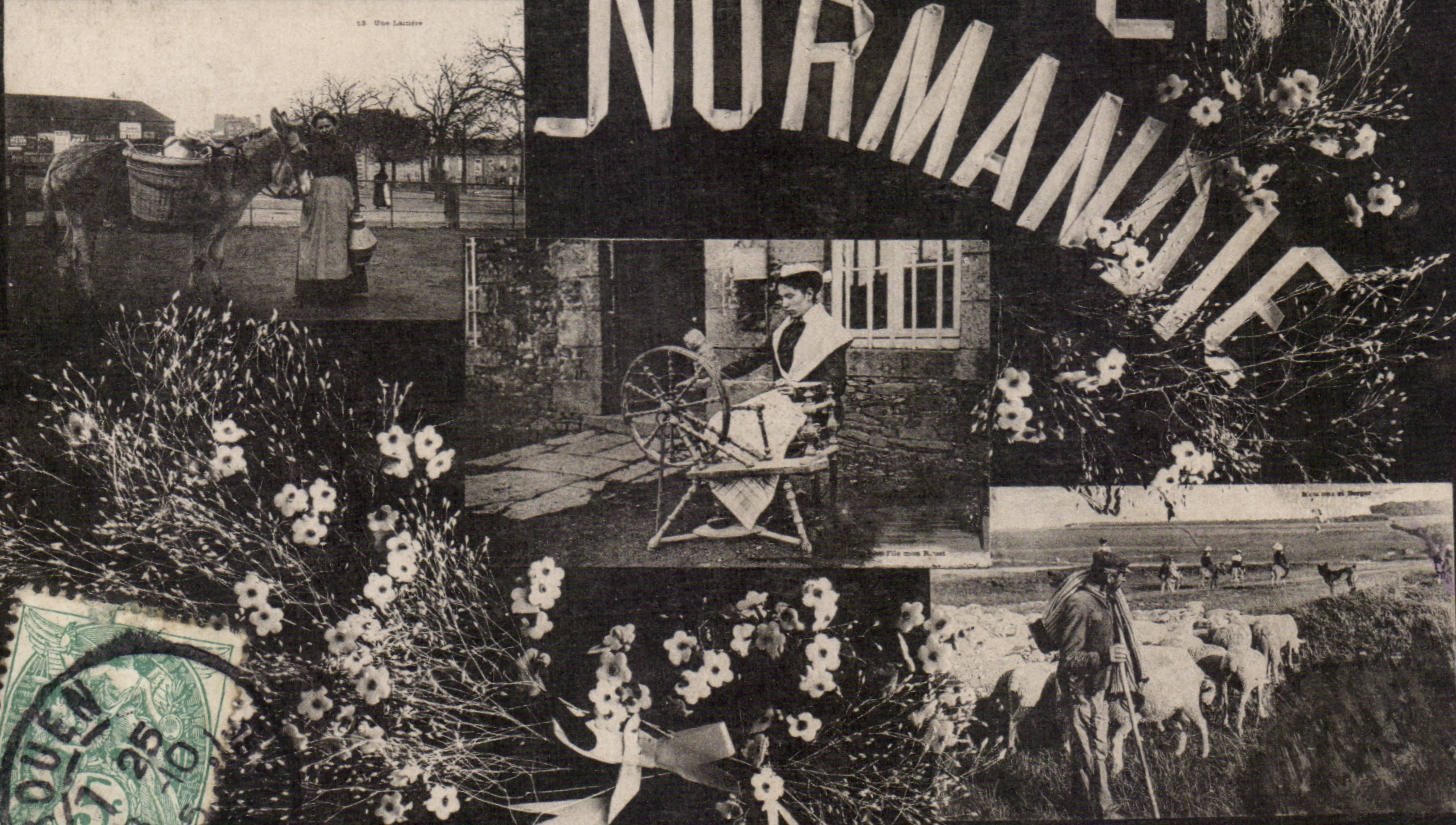Souvenir de Normandie - CPA