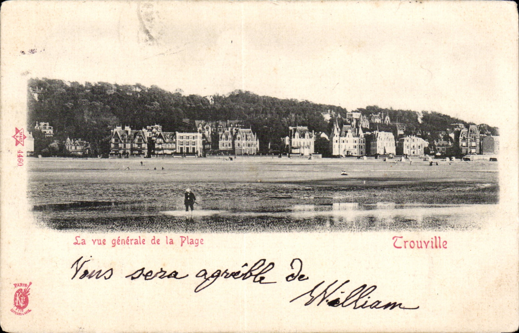 Trouville - Vue Generale de la Plage - CPA