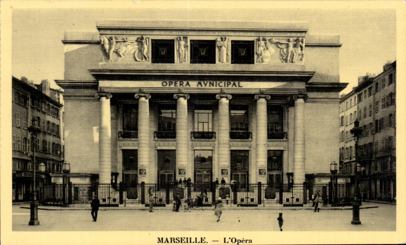 Marseille - L Opera - CPA