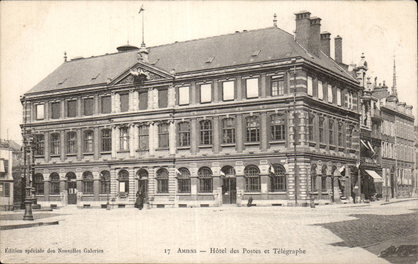 Amiens - Post office building and Telegraph - CPA