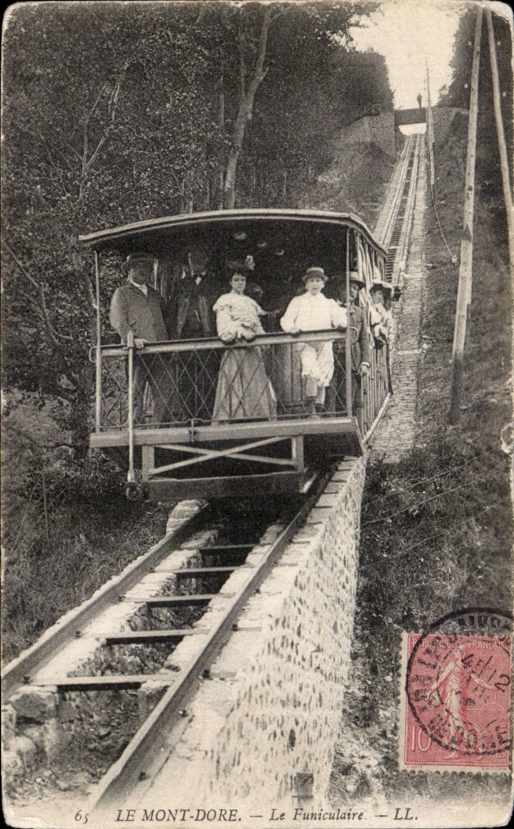 The Mount Gilds - the Funicular - CPA
