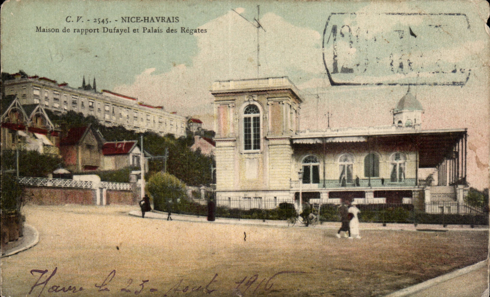 Le Havre - Nice Native of Le Havre - House of Dufayel report/ratio - Palate of the Regattas - CPA