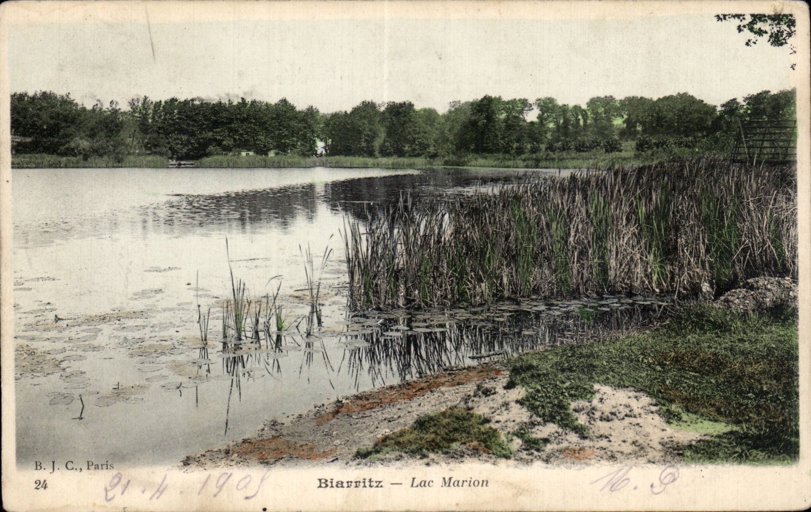 Biarritz - the Lake Marion - CPA