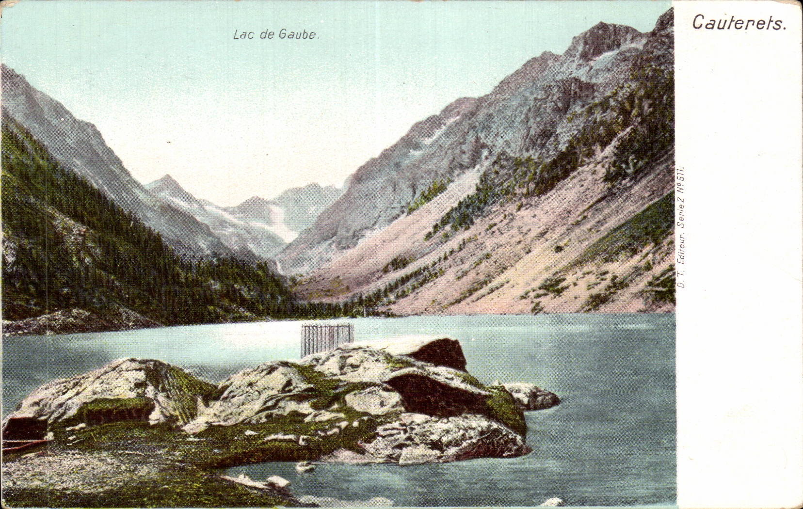 Cauterets - Lake Gaube - CPA