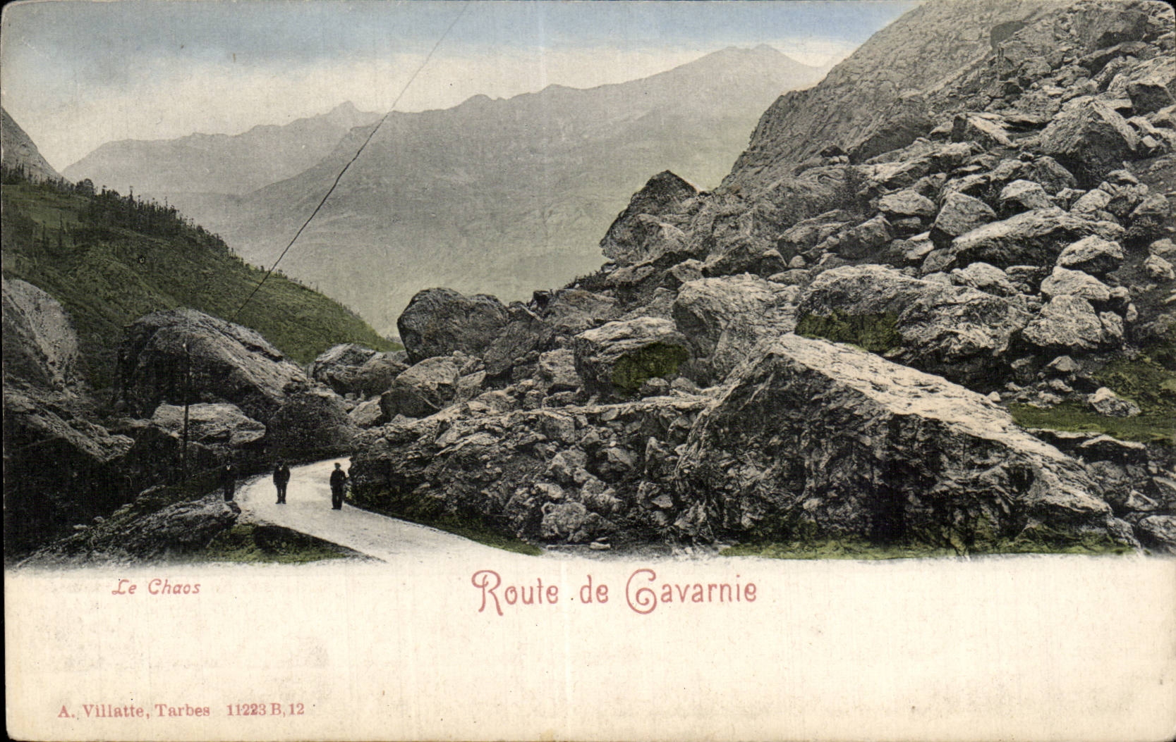Route de Gavarnie - CPA