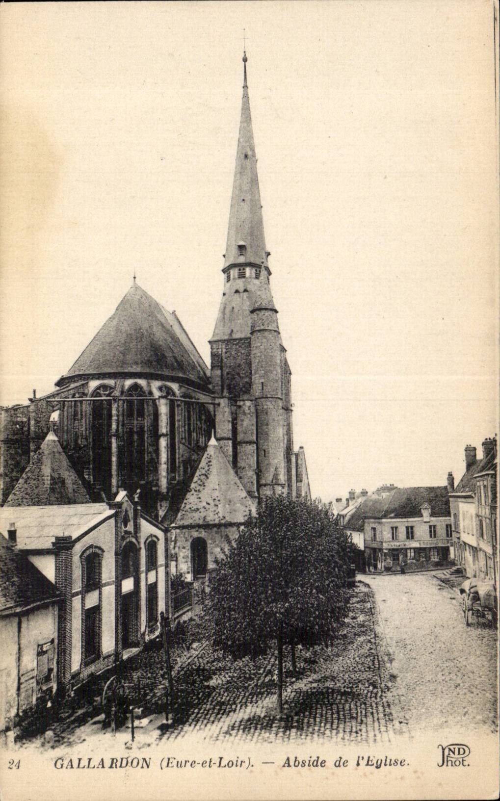 CPA Gallardon Apse of church