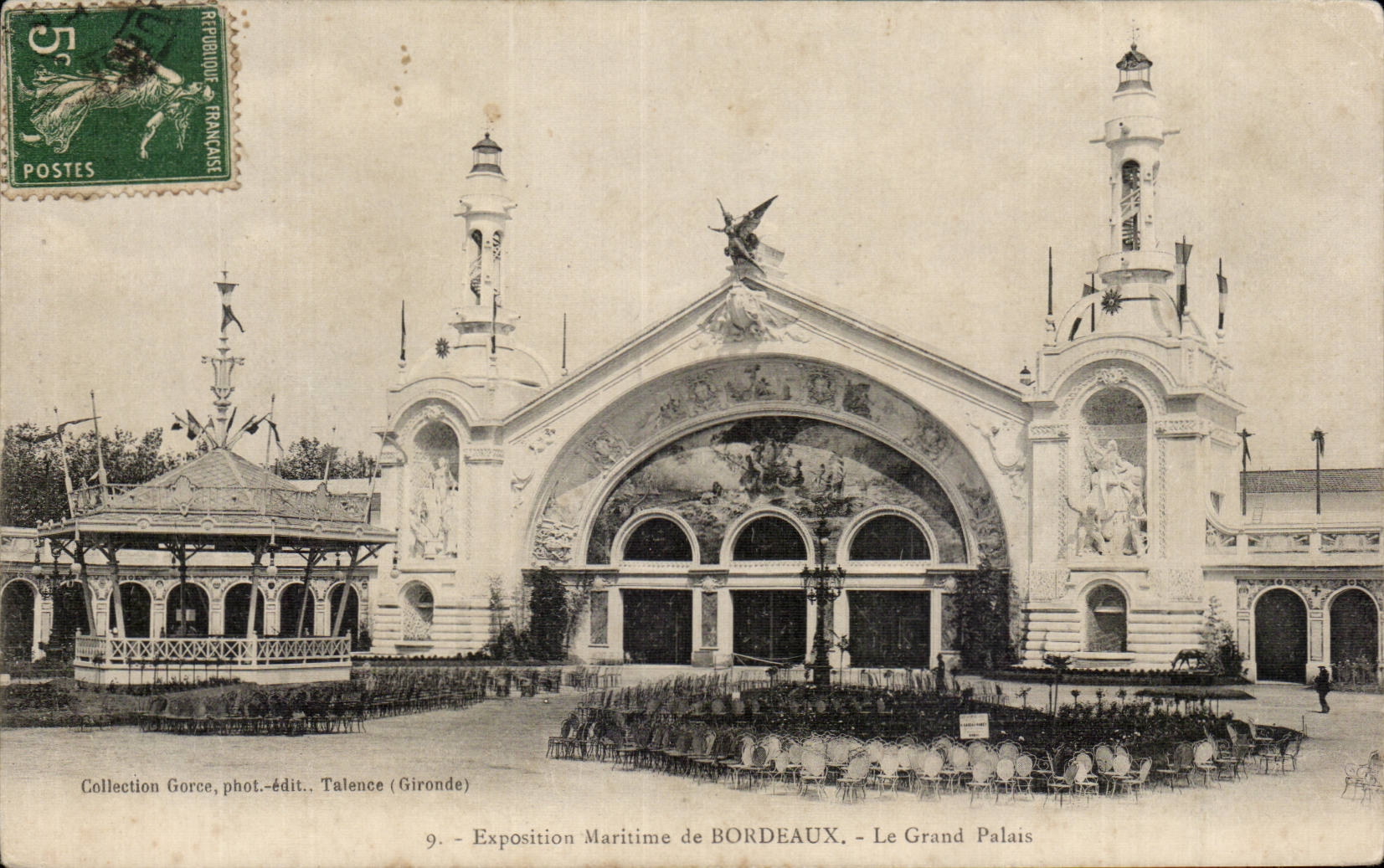 Bordeaux - Grand Palais the Fair maritime one - CPA