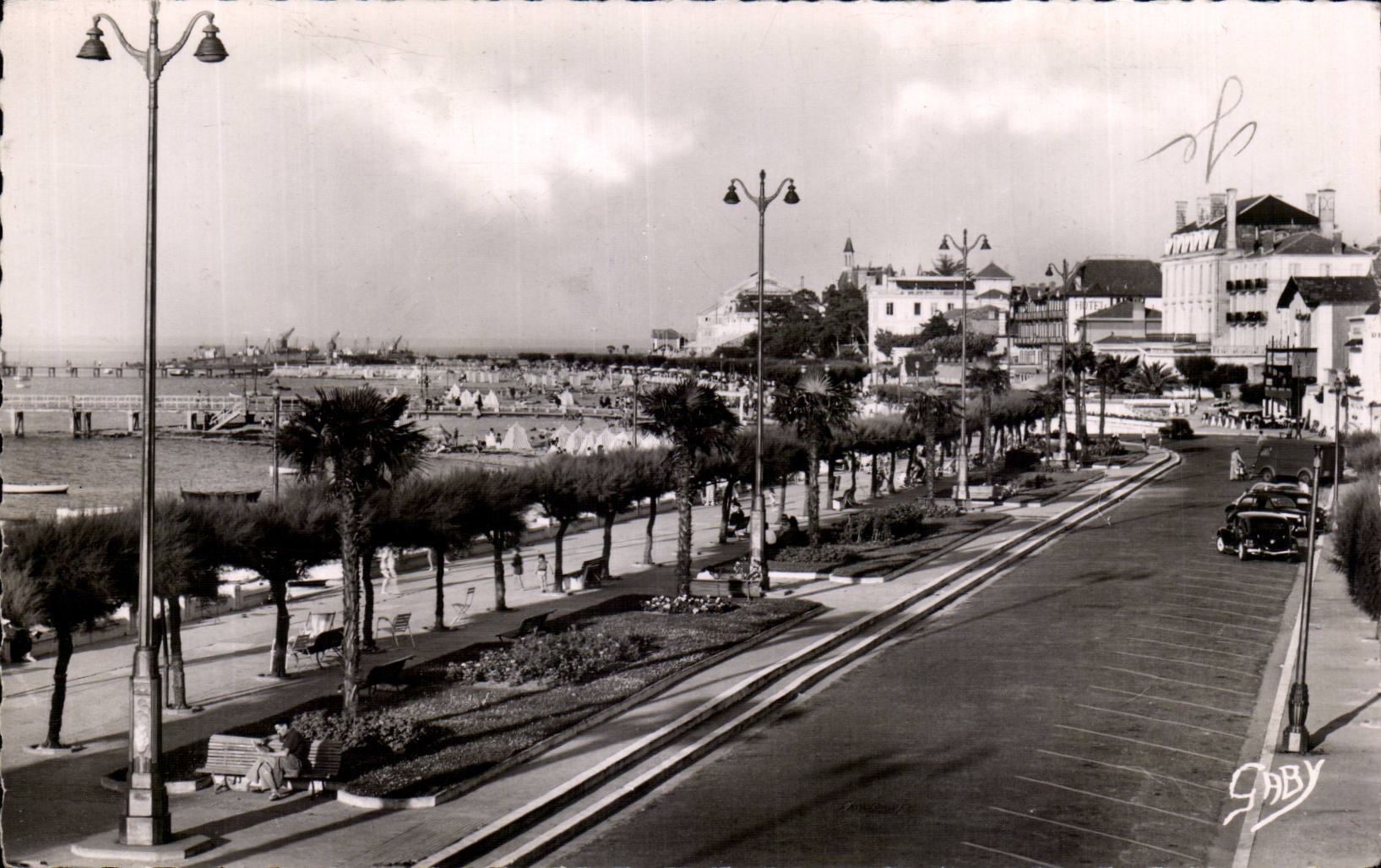 Arcachon - ver en los embarcaderos Thiers y Eyrac - CPA