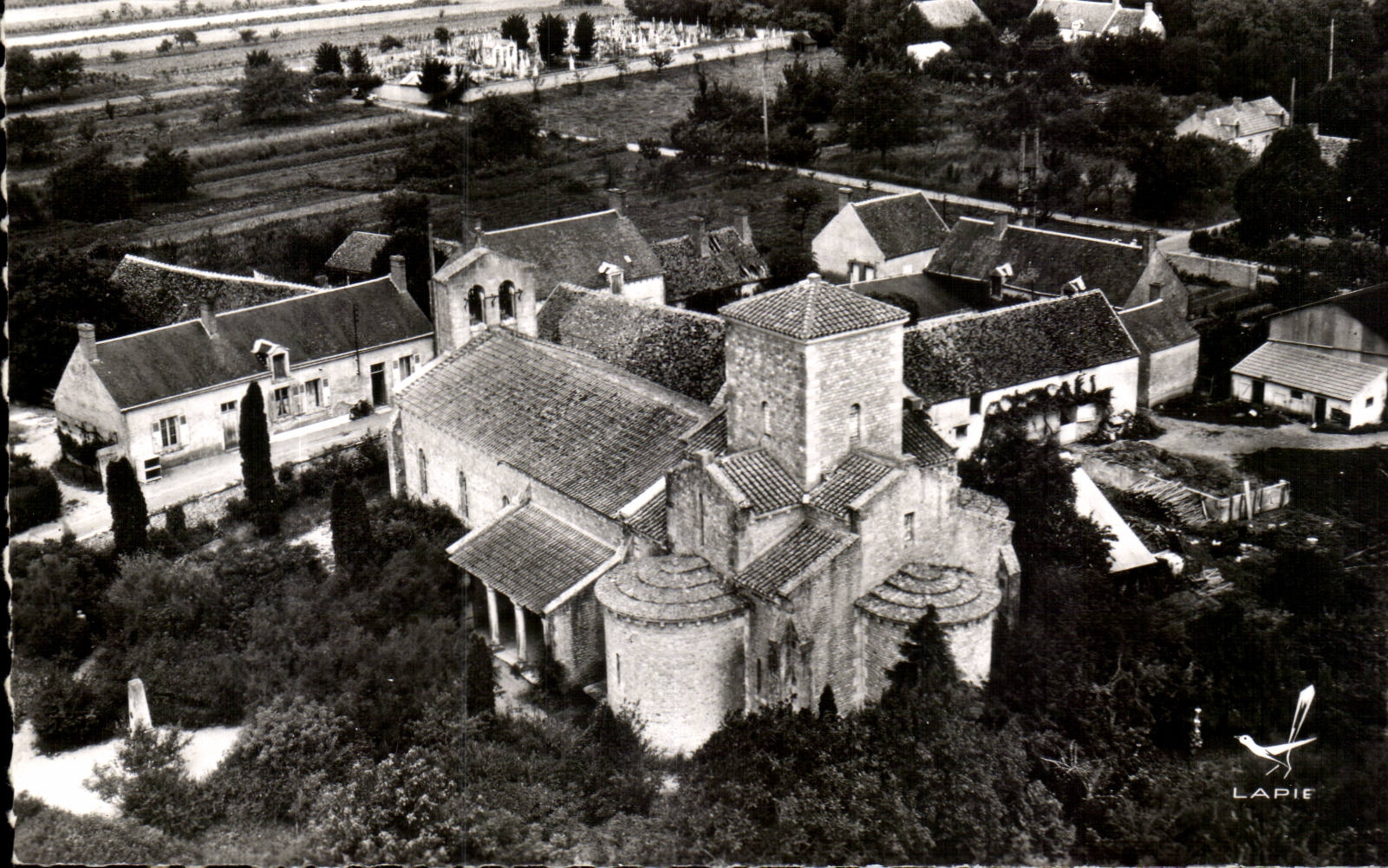 Germigny of Close - Byzantine Church - built by Charlemagne - CPA