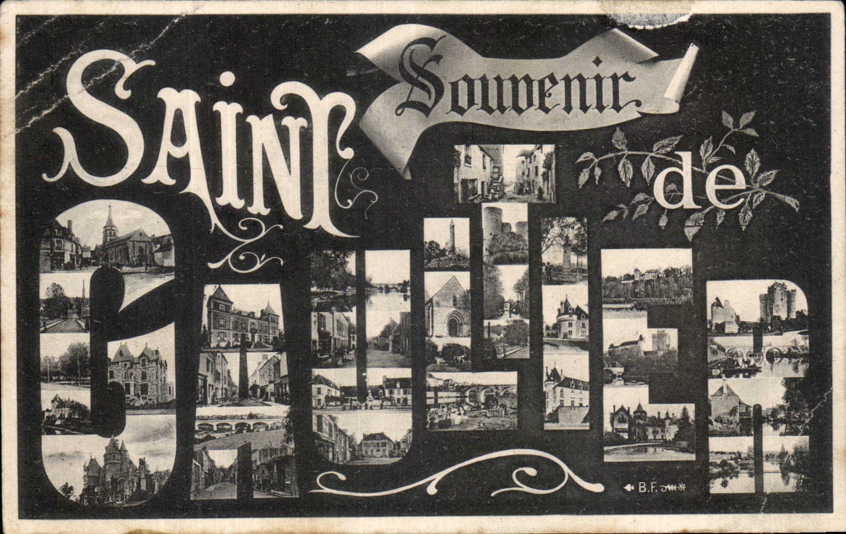 Saint Gaultier - Souvenir - CPA