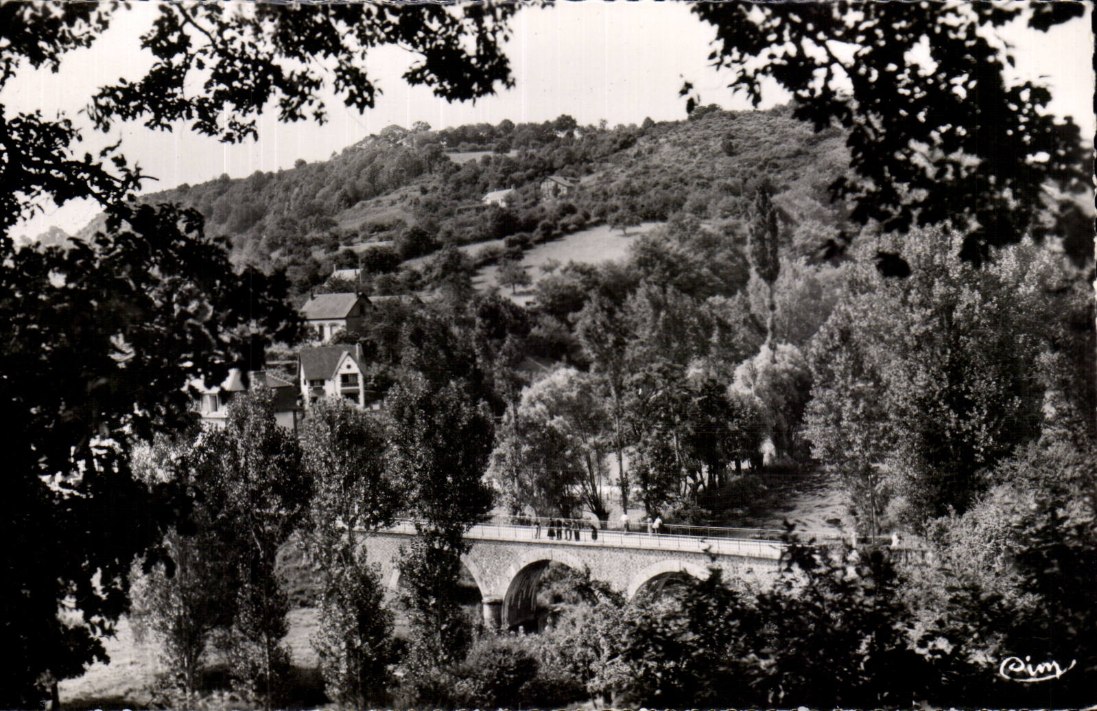 Saint Leonard des Bois - Le Pont sur la Sarthe et la Vallee - CPA