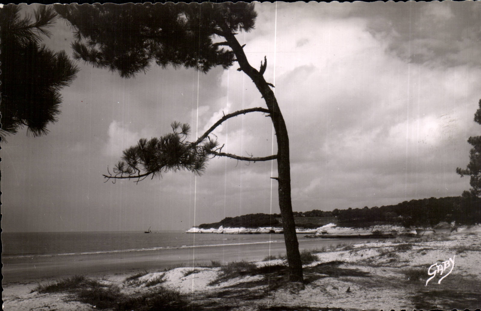 Meschers - Plage des Vergnes - CPA