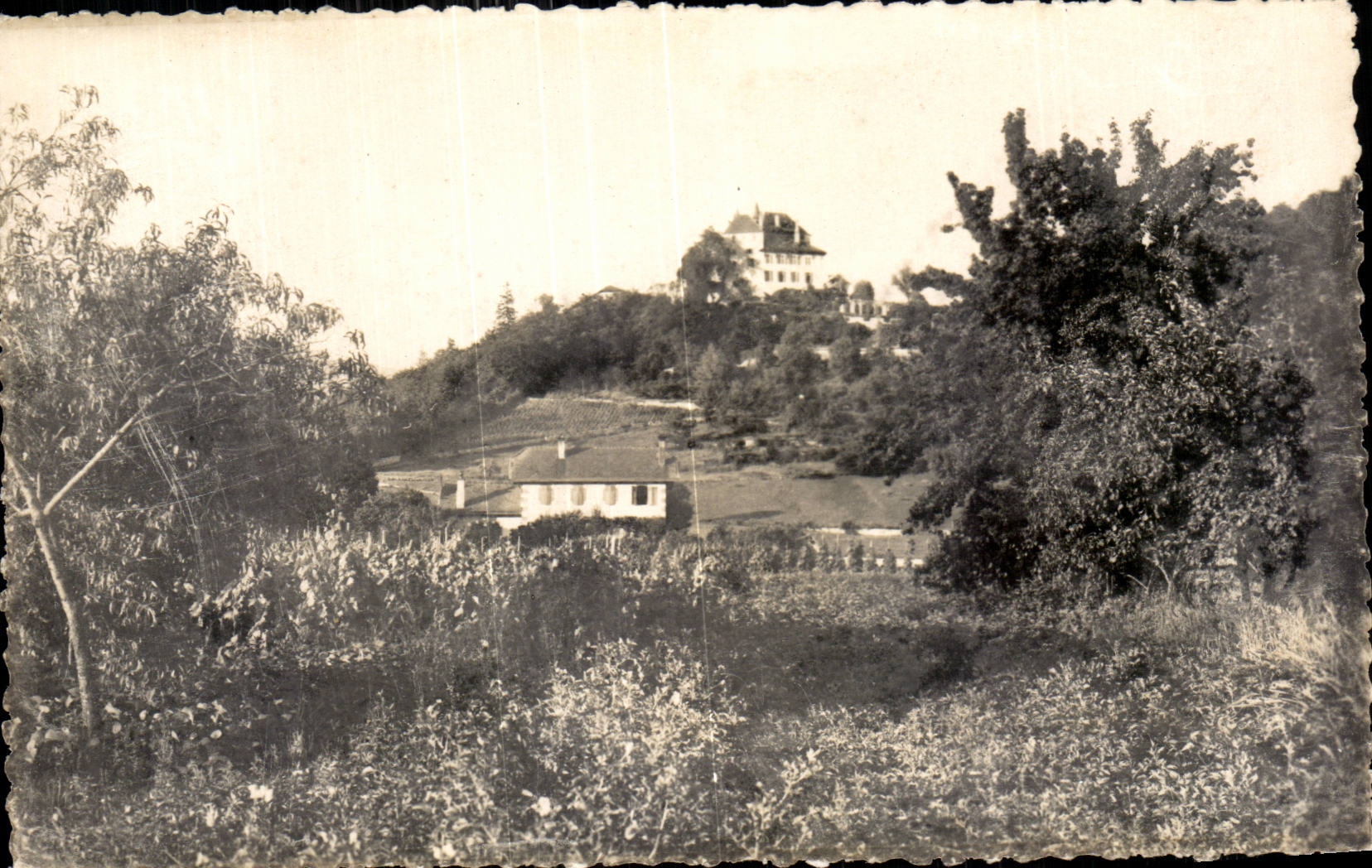 St Bernard - escuela privada de Menthon de las muchachas y del castillo - CPA