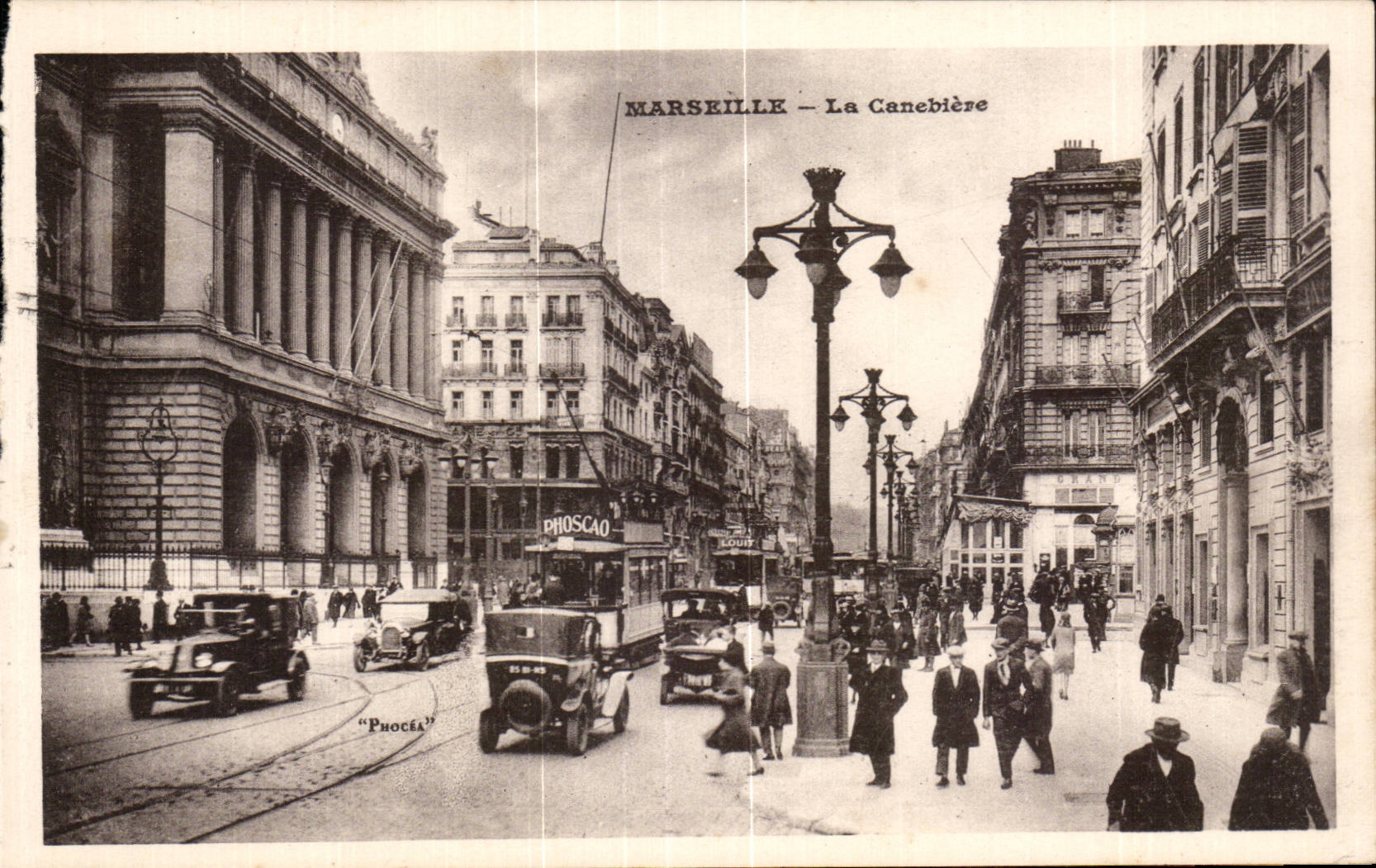Marseille - La Canebiere - CPA