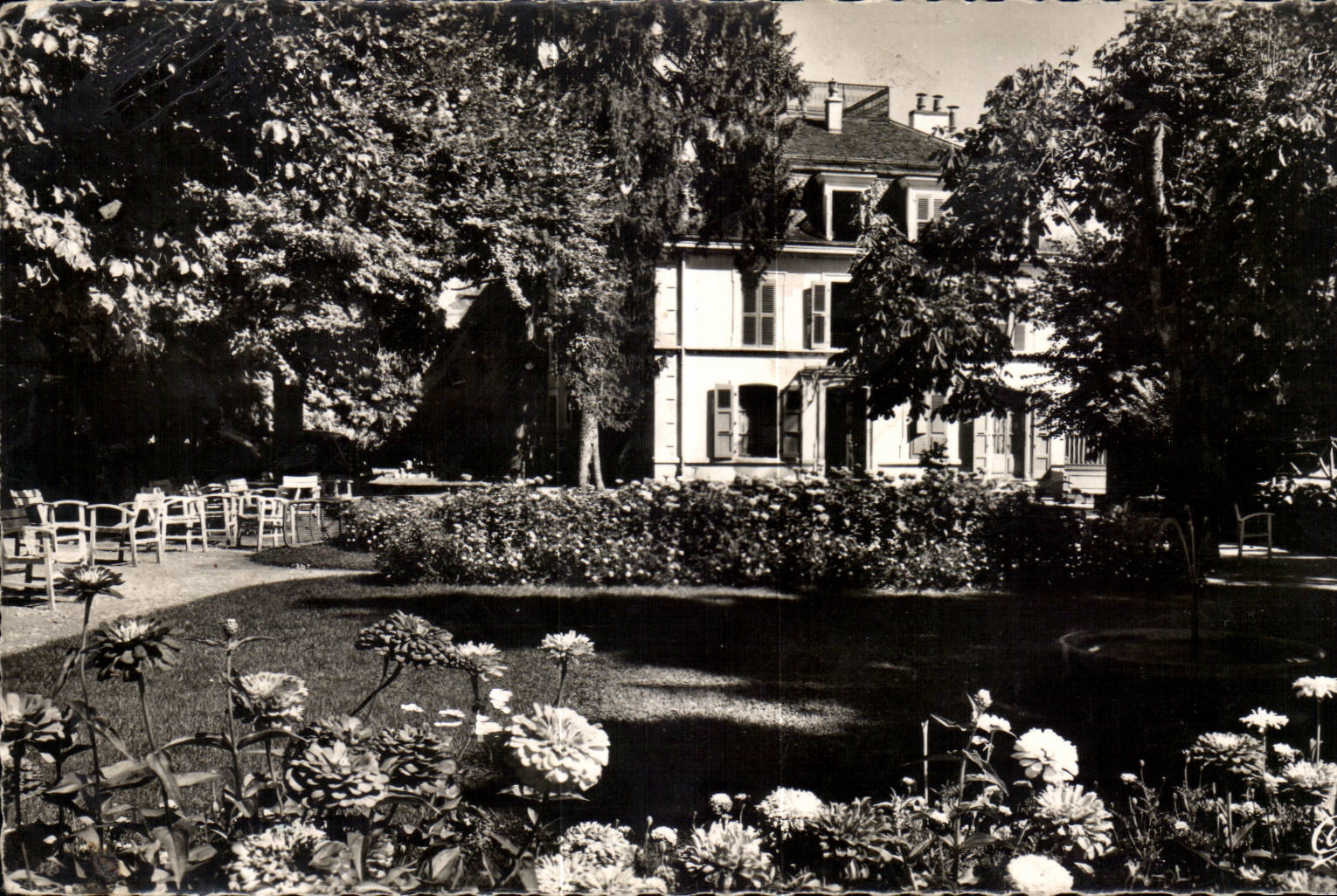 Divnne les Bains - the Garden and Paris Hotel - Rome - CPA