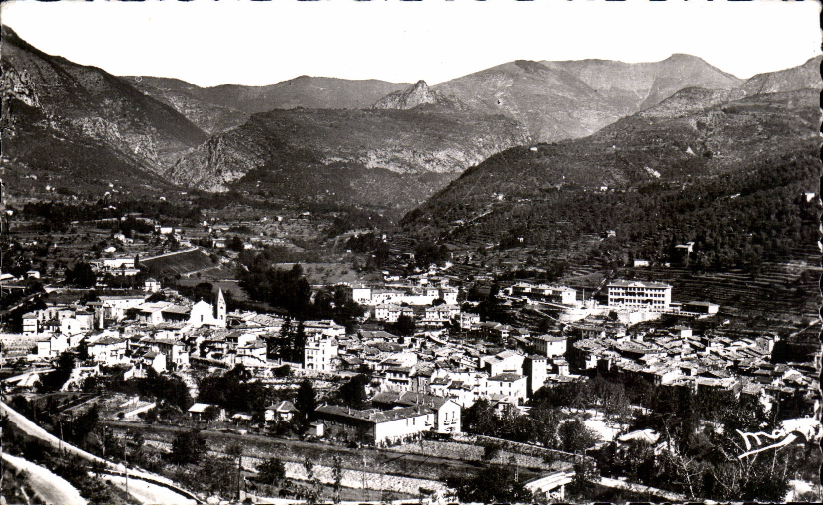 CPSM Sospel Vue generale