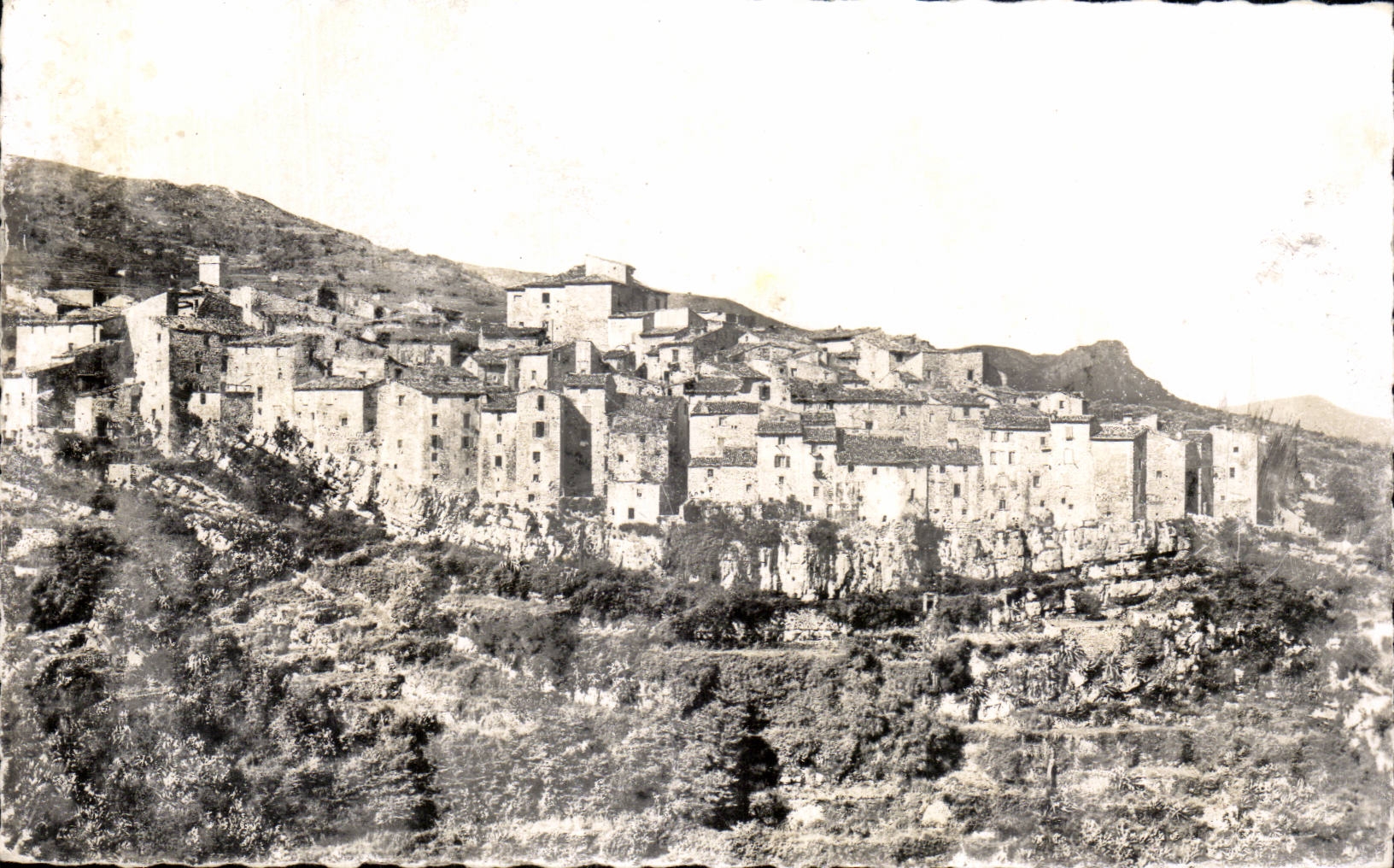 CPSM Tourettes sur Loup Vue generale