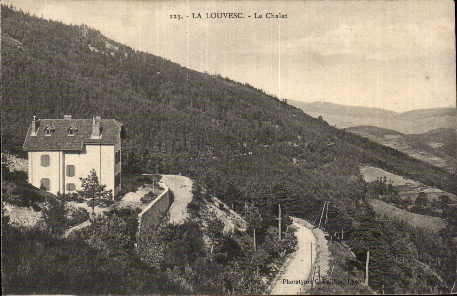CPA La Louvesc Le chalet