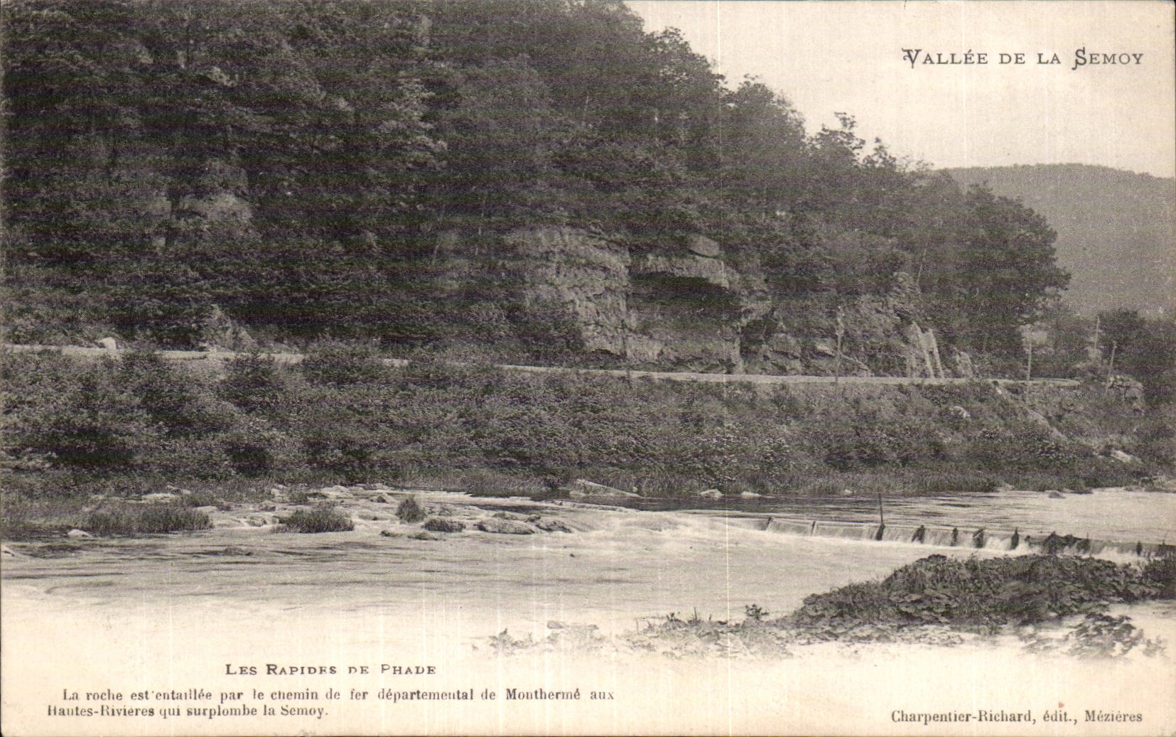 CPA Vallee de la Semoy Les rapides de Phade
