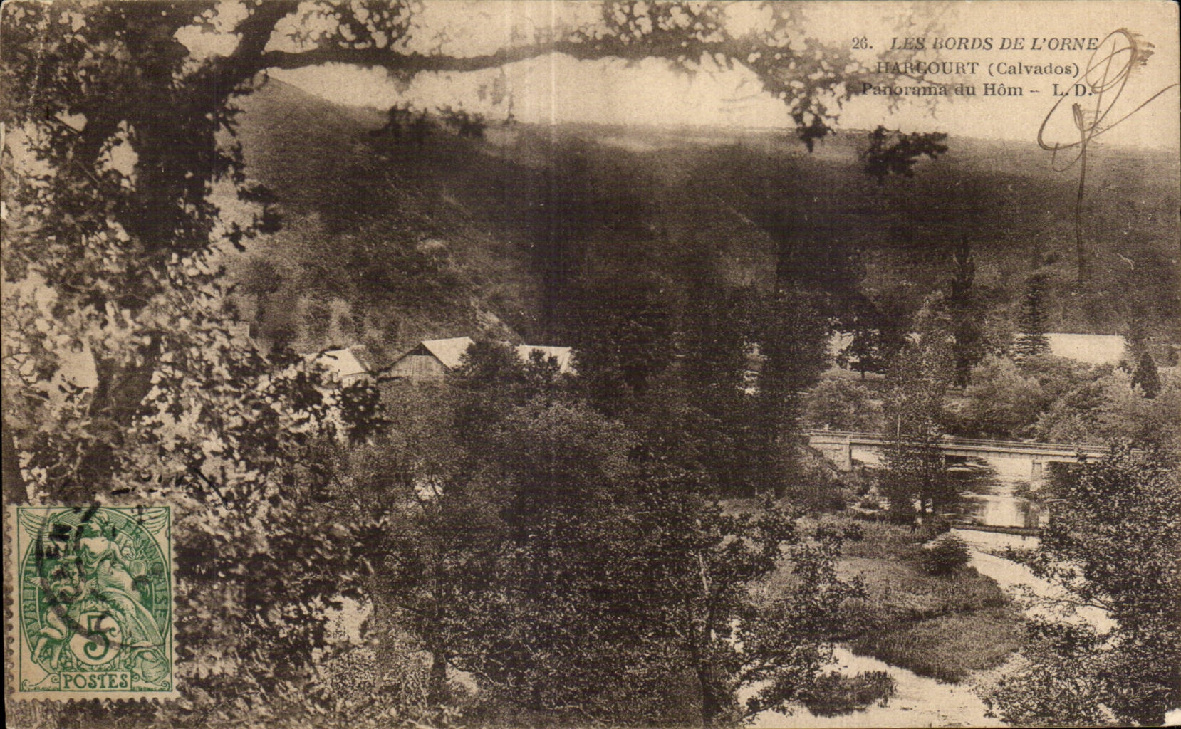 CPA Edges of Orne Harcourt Panorama of Hom