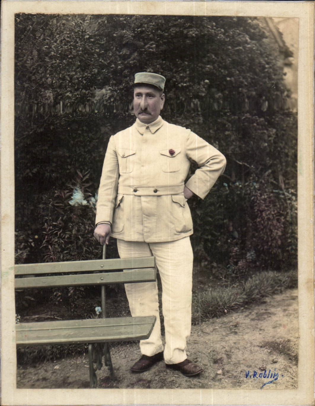 PHOTO Militaria Soldat