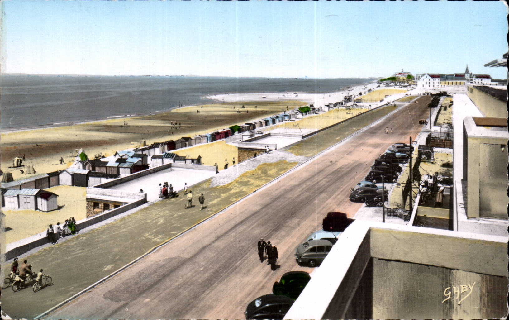 CPSM Berck esplanade of the Northern beach