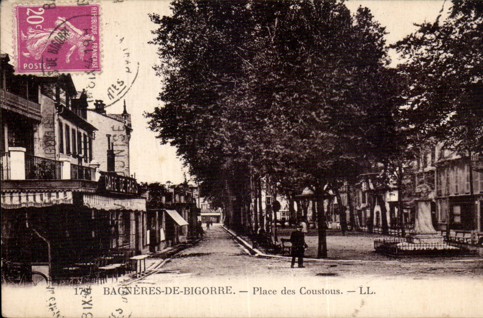 CPA Bagneres de Bigorre Places of Coustous