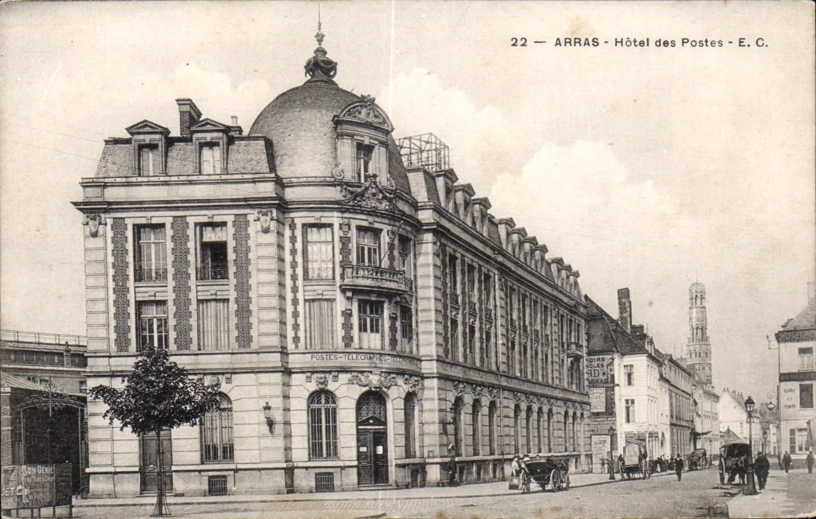 CPA Arras Hotel des Postes