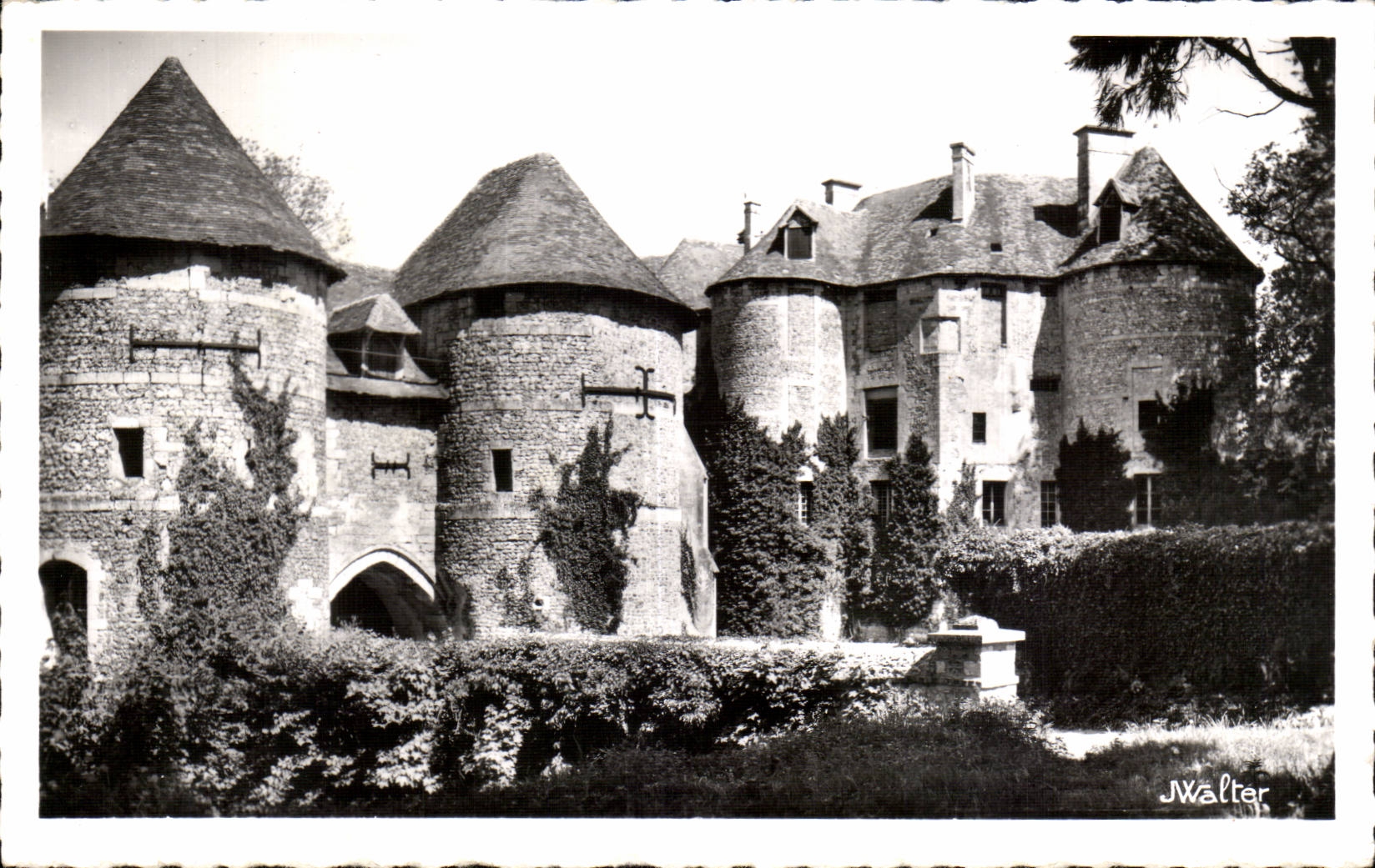 CPSM the castle Harcourt View