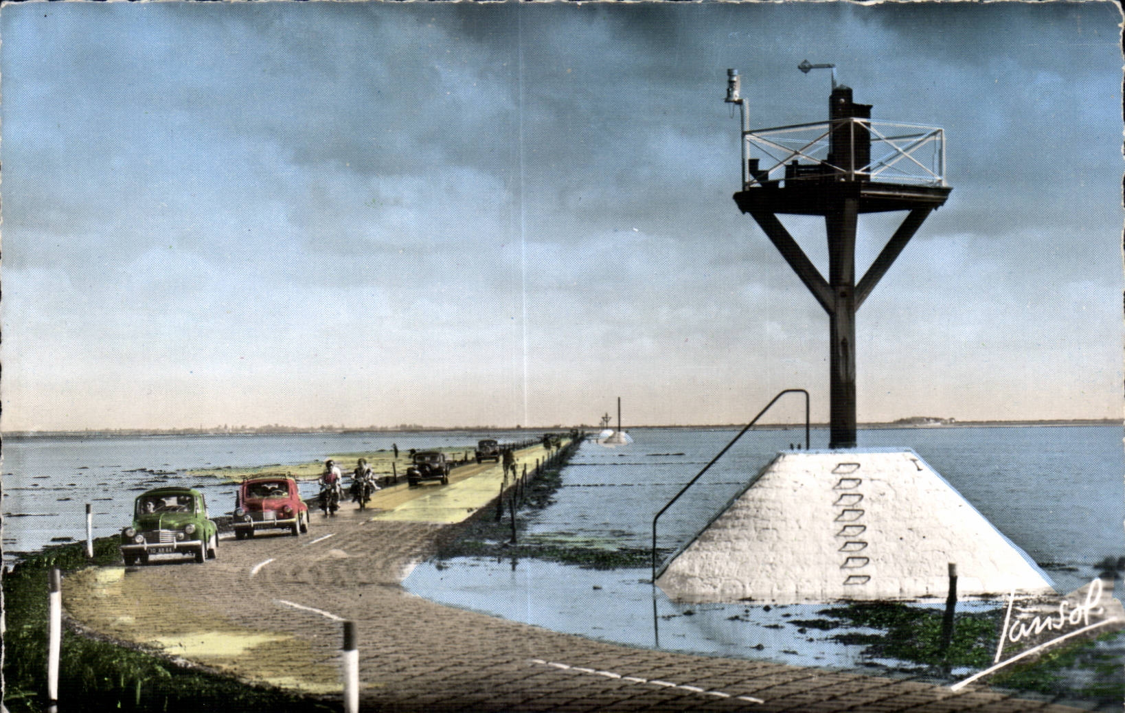 CPSM Noirmoutier the passage of Gois