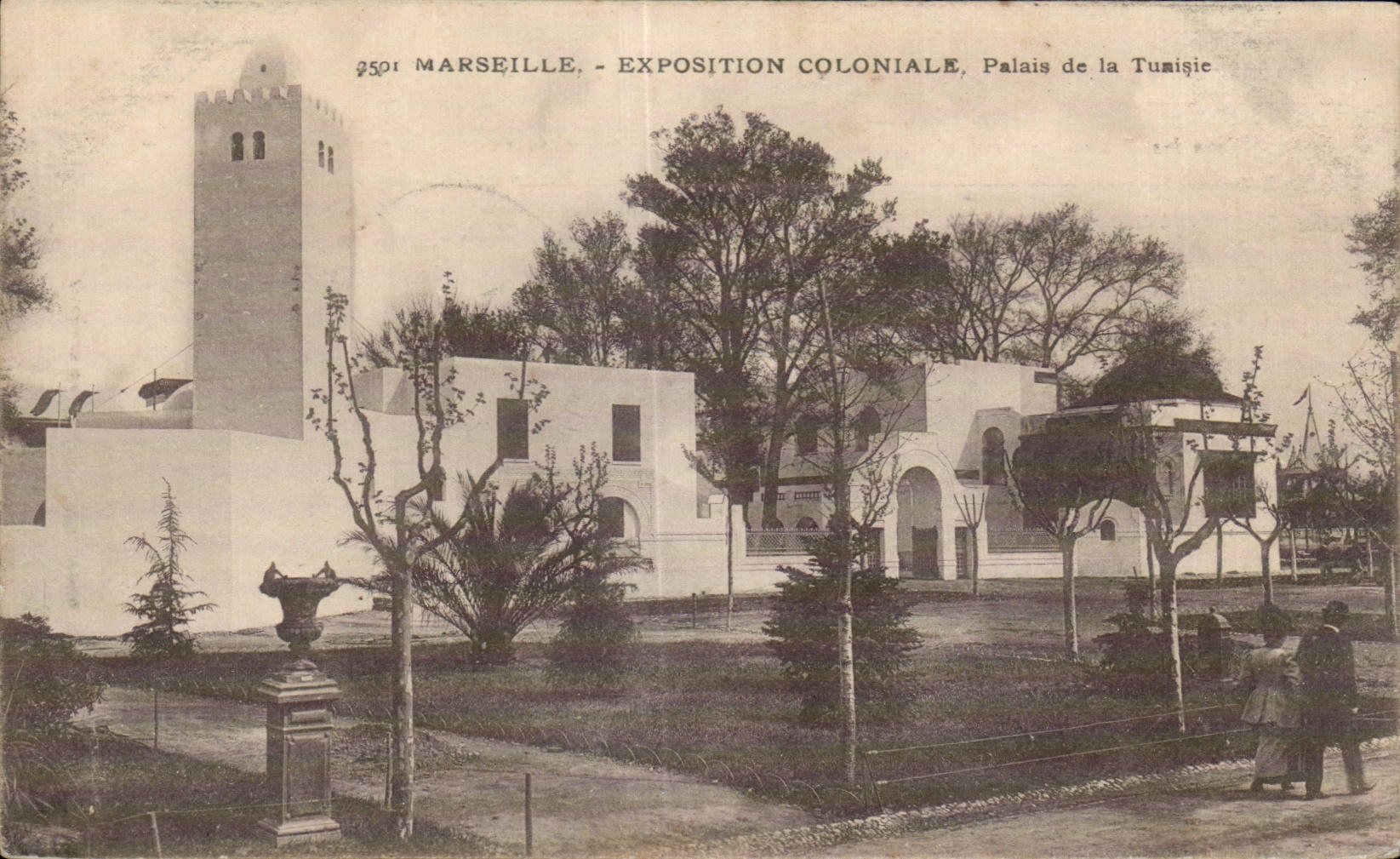 Marseille - Exposition Coloniale - Palais de la Tunisie - CPA 