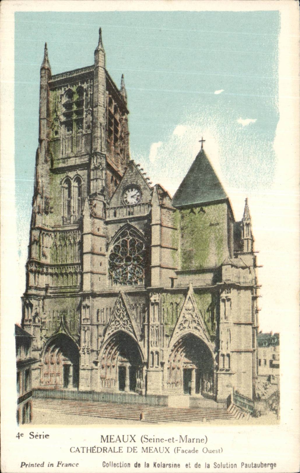 Meaux - Cathedrale de Meaux - CPA 