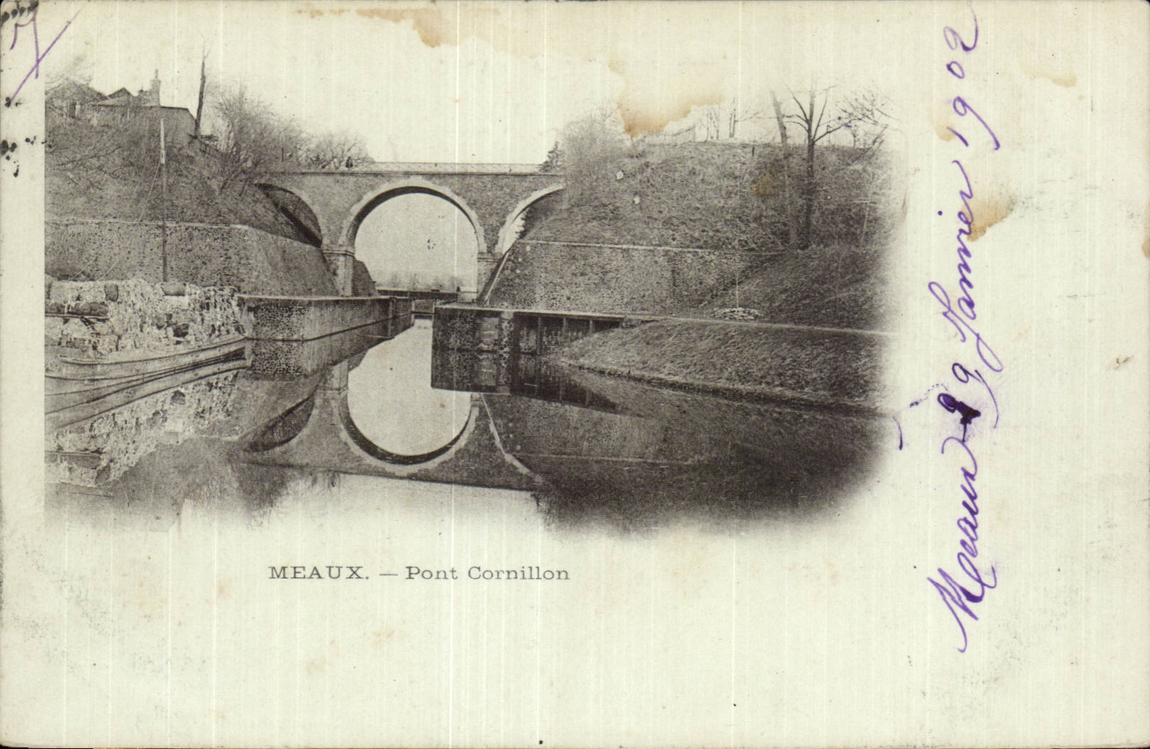 Meaux - Pont Cornillon - CPA 