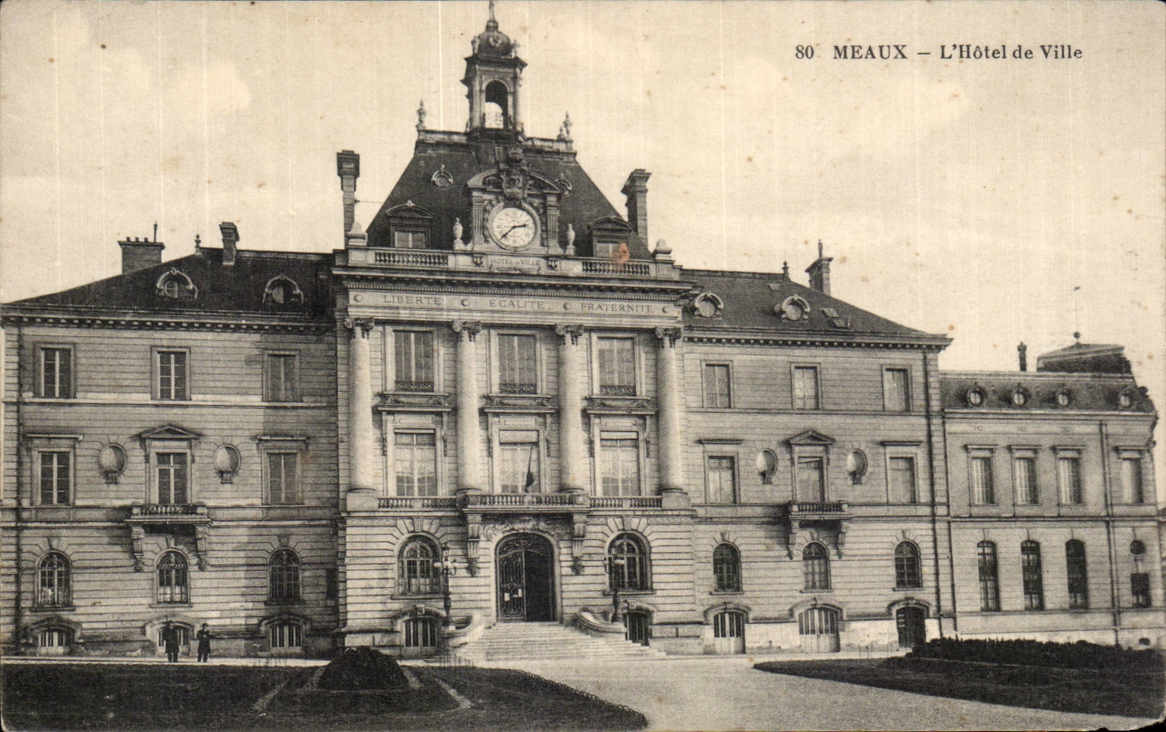 Meaux - L Hotel de Ville - CPA 