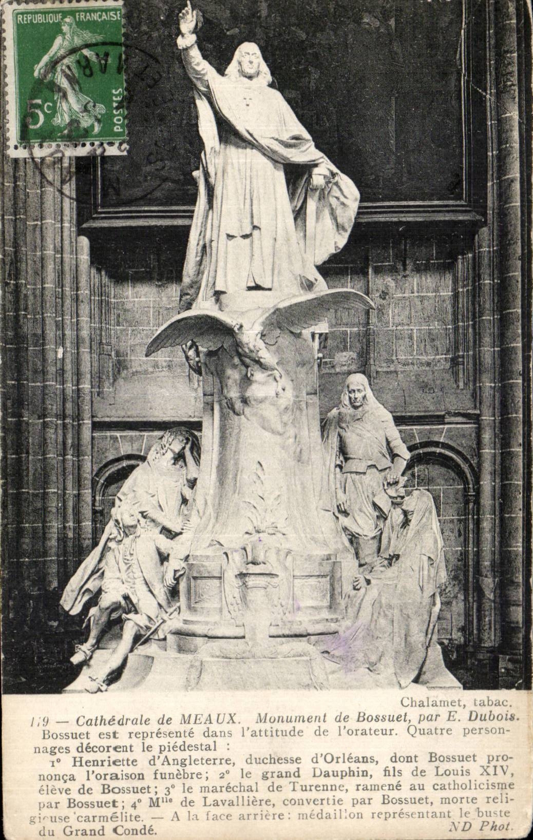 Meaux - La Cathedrale - CPA 