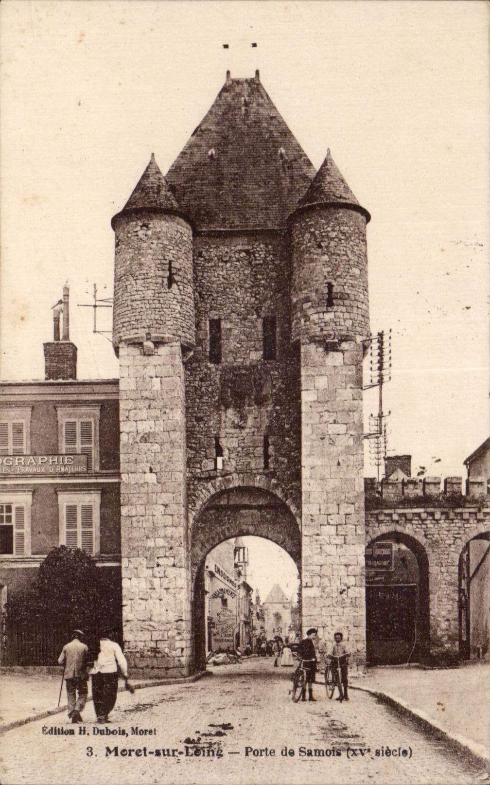 Moret sur Loing - Porte de Samois - CPA