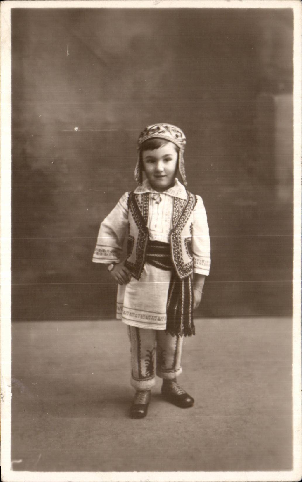 Real photo Child Boy