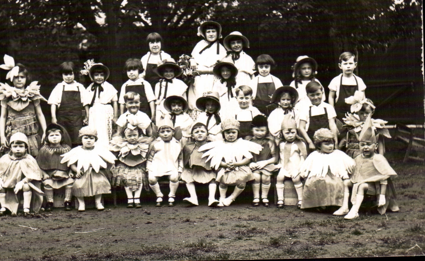 Real photo Children Carnival