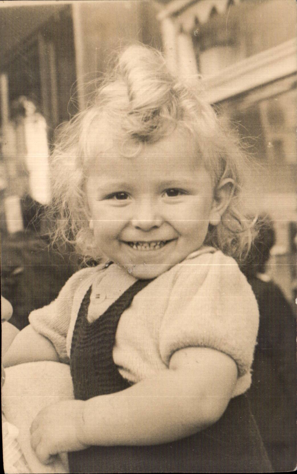 Real photo Marseille Child